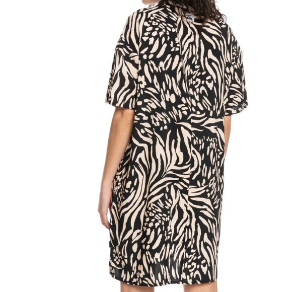 Quiksilver Women's Sunny Ride - Short Sleeve Shirt Dress Women's Size S NWT - Picture 3 of 6